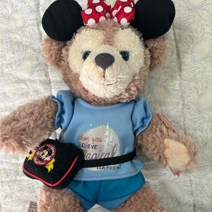 ShellieMay the Disney Bear- Limited edition pin trading stuffed animal